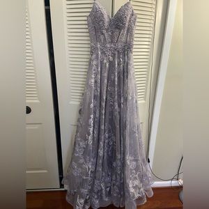 Purple high quality dress